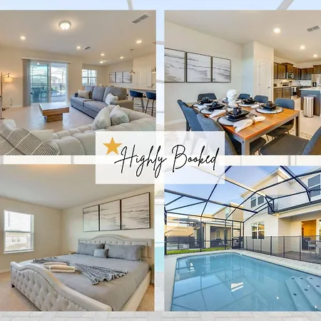 Villa Modern 5Br Getaway W Heated Pool & Bbq Area